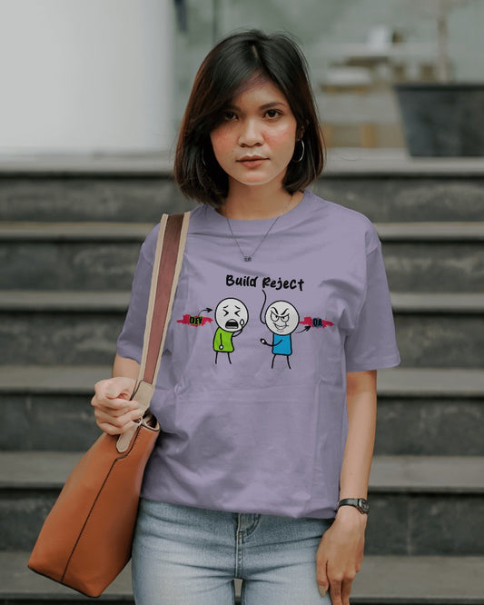 #1116 - Dodo Bubu Build Reject Quip Unisex Tee | Light Base