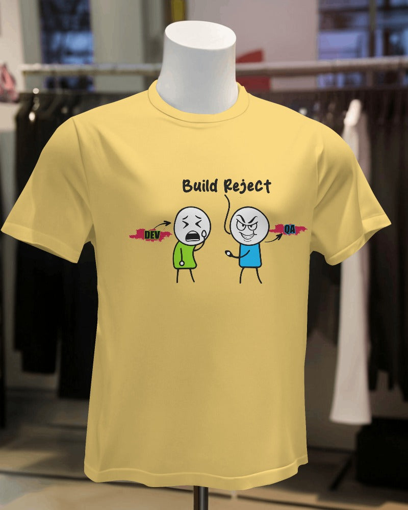 #1116 - Dodo Bubu Build Reject Quip Unisex Tee | Light Base