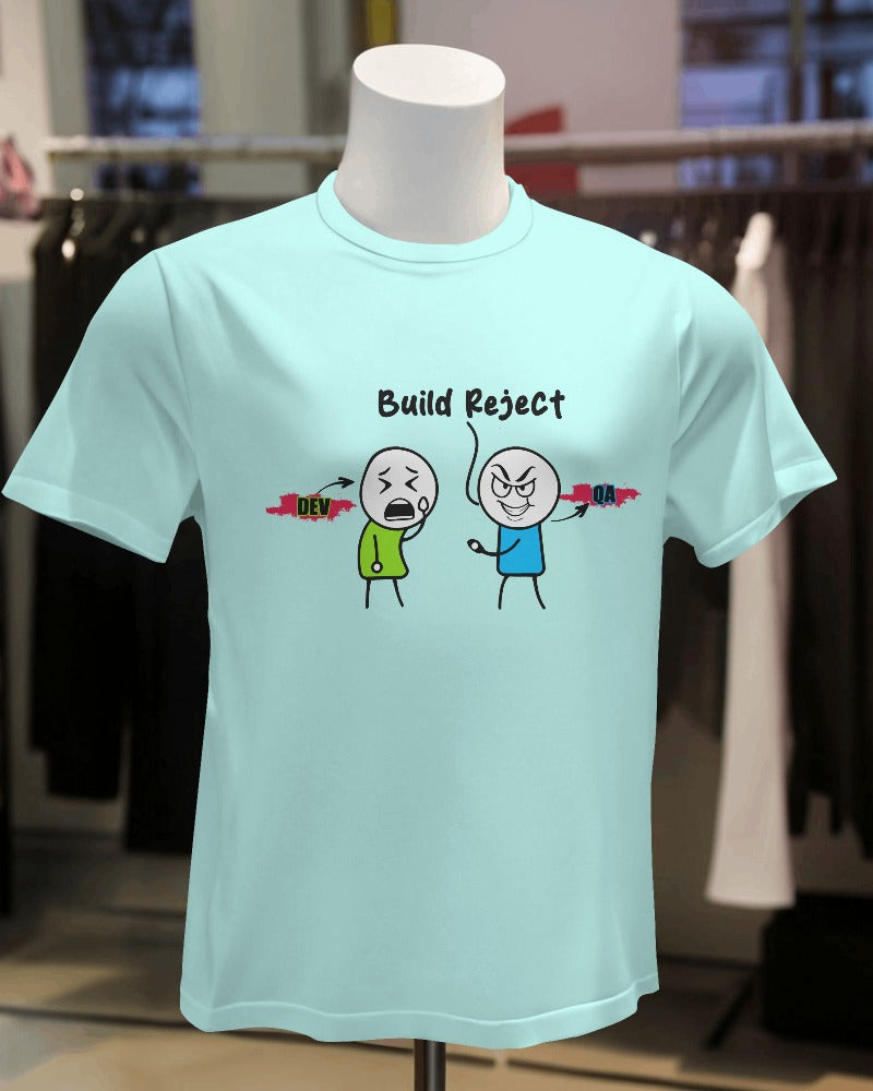 #1116 - Dodo Bubu Build Reject Quip Unisex Tee | Light Base